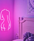 Neon Lights Sign For Wall Decor And Bedroom Vibe Lit LED Sign USB Powered Acrylic Backplate 5V Low Voltage No Noise Safe Glow