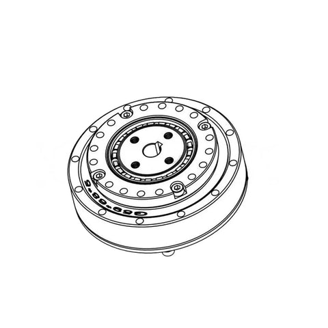 Wxf17 Harmonic Drive For Industrial Robots With Servo Motor 200-600W High Precision Joint Actuator Arm Reducer Unit shown from top angle.