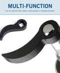 Heavy Duty Pry Bar Adapter Kit For Wrenches With Multi Angle Eight Position Design Forged Steel Build close-up on pry adapters