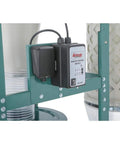 Heavy Duty Three Horsepower Cyclone Dust Collector Workhorse electronics showing remote control switch and connections.