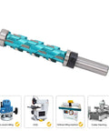 Hamwesh 12mm Shank Flush Trim Router Bit With Premium Carbide Build positioned for woodworking applications.