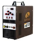LOTOS TIG200ACDC 200A AC/DC Aluminum Tig Welder with DC Stick/Arc Welder, controls view