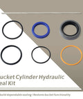Bucket Cylinder Hydraulic Seal Kit For Bush Hog Front End Loaders 1840QT 1845QT 1846QT 1847QT Replacement Gasket Set, seal rings