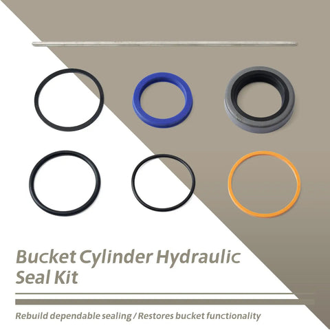 Bucket Cylinder Hydraulic Seal Kit For Bush Hog Front End Loaders 1840QT 1845QT 1846QT 1847QT Replacement Gasket Set, seal rings