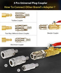 Hydraulic Brake And Clutch Pressure Bleeding System 3L Kit With Three Types Of Couplers For Easy Car Brake Bleeding
