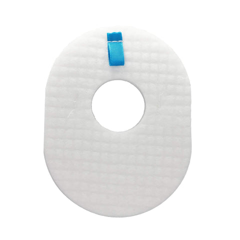 Replacement Vacuum Filter Kit For Shark Rocket Series single white felt filter with blue tab, part of 36 Piece Filter Set for upgrade