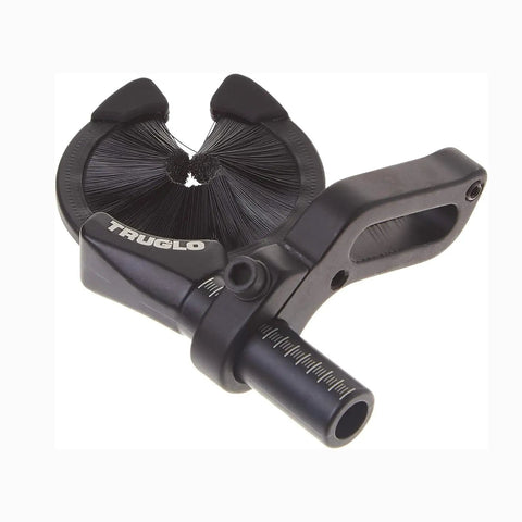 EZ Rest Capture Style Contained Brush Left Hand Convertible Archery Arrow Rest Ultra Lightweight Quiet All Weather Black Arrow Rest