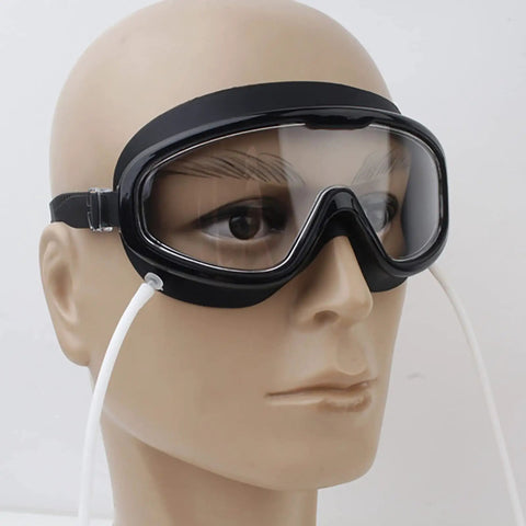 Inhalation Eye Mask Glasses For Fatigue Relief And Moisture Boost, Built For All Day Comfort, displayed on mannequin head