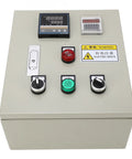 PID Temperature Controller For Heavy Duty Industrial 3 Phase 15KW 380V Digital Display Box With Integrated Components For Oven Curing Machine Temperature Regulation And Precision Thermostat Control, front view