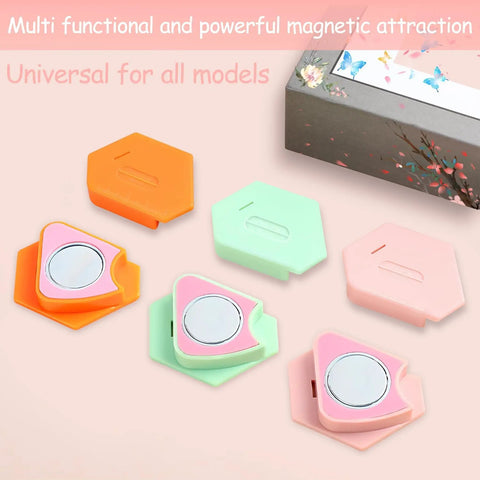 Seam Guide For Sewing Machine Magnetic Polygonal Gauge in assorted colors for edge alignment and pressing on heavy fabrics