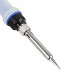 Close-up of Heavy Duty Portable Soldering Iron Kit tip with ceramic core for vehicle welding repair and electric car fix-ups.