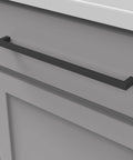 Solid Core Cabinet Pulls 12 Inch Hole Center 5 Pack Matte Black Top Shelf Luxury Cabinet Handles For Doors And Dresser Drawers Hardware Skylight Collection Heavy Duty Durable Solid Metal Core Build