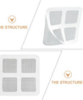 DIY Fiberglass Screen Repair Kit With Self Adhesive Mesh Patches For Windows And Doors Easy Quick Tear Fix For Home Use Pro Grade Patch Tape For Screen Repair showing structure