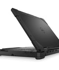 Rock Solid 14 Inch Rugged Laptop Featuring Full HD 1080p Display Intel Core I5 11Th Gen Processor 16GB RAM 512GB SSD Sleek Black Build angled view