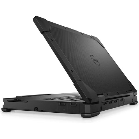 Rock Solid 14 Inch Rugged Laptop Featuring Full HD 1080p Display Intel Core I5 11Th Gen Processor 16GB RAM 512GB SSD Sleek Black Build angled view