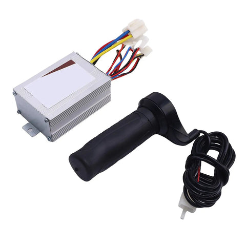 Electric Motor Controller Throttle Grip Beefy High Efficiency Aluminum Alloy for Electric Bikes Tricycles and Motorcycles