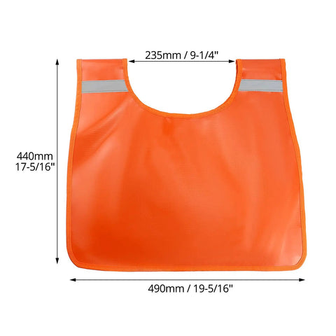 Heavy Duty Winch Damper 2 Pack Off Road Recovery Dampener With Pocket, Waterproof Vinyl Blanket That Reduces Recoil During Cable Snap, Compatible With All Winch Cables, Beefy Rugged Gear For Trail Rigs. 490 x 440mm orange vinyl