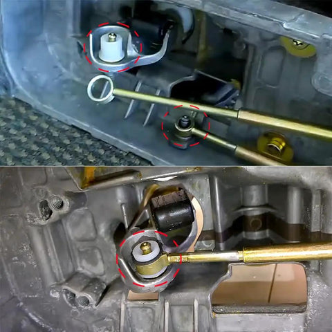 5 To 6 Speed Manual Transmission Shift Cable Bushing Repair Kit For Smoother, Snappier Shifts, Gear Selector Linkage Fix