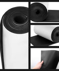 Self Adhesive Closed Cell Foam Padding Roll For Anti Vibration And Anti Slip, Black Neoprene Insulation Board Foam Sheet Pad, DIY
