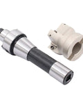 R8 FMB22 Shank Face Mill Arbor Kit with 400R 50mm CNC End Mill Shell, metal components for milling