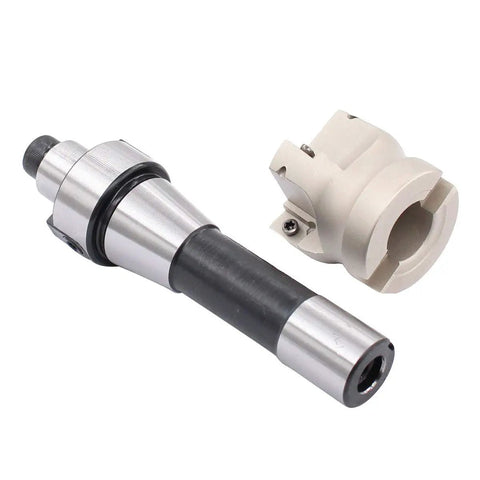 R8 FMB22 Shank Face Mill Arbor Kit with 400R 50mm CNC End Mill Shell, metal components for milling