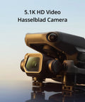 Mavic 3 Classic Drone Only With Four Thirds CMOS Hasselblad Camera, 5.1K Video, close-up on camera and sensors, no controller