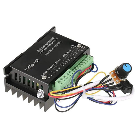 Brushless Spindle BLDC Motor Driver For CNC Speed Controller Pro Grade 20V To 50V External Potentiometer Wiring
