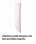 Profile view of Handy Flexible Softback Sanding Sponge for Detail Work, Wet or Dry Use, Fast Cutting Aluminum Oxide Abrasive