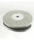 Double Sided Lapidary Diamond Grinding Disc Wheel 100mm Four Inch Diameter Ten Millimeter Thickness Pro Grade Ceramic Alloy