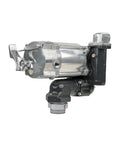 Heavy Duty 20 GPM Fuel Transfer Pump With 1 Inch Outlet For Gasoline And Diesel 115 Volt AC Plug And Play Setup showing polished body and outlet.