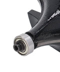 Top Tier Tungsten Carbide Roundover Router Bit With 1/2 Inch Universal Shank for precise wood trimming detail.