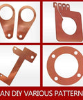 Top Shelf Copper Sheet And Brass Plate Precision Flat Stock 4X6 Inch 100X150mm, DIY copper patterns for welding and fabrications.