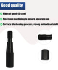 Must-Have Four Pack Tappet Guide Alignment Tool Set For Big Twins 1977-1990 And Twin Cam Oil Pump Engines 1999-Present Professional-Grade DIY Lifter Alignment Kit For Precise Valve Train Setup HD-33443 black steel piece with thread