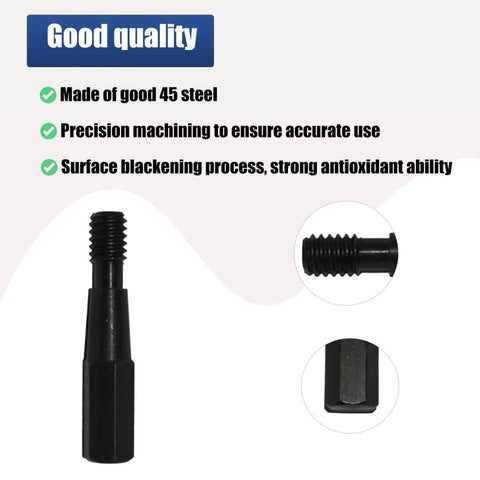 Must-Have Four Pack Tappet Guide Alignment Tool Set For Big Twins 1977-1990 And Twin Cam Oil Pump Engines 1999-Present Professional-Grade DIY Lifter Alignment Kit For Precise Valve Train Setup HD-33443 black steel piece with thread