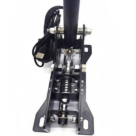 Advanced Racing Sequential Shifter Gearshift With High Precision Hall Sensor USB Shifter for Windows PC close-up view