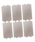Six Pack Microwave Mica Sheet Heat Insulation Cover Fireproof Waveguide Plate For Microwave Oven Oil Splash Guard And Kitchen Protection