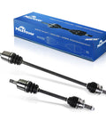 Front CV Axle Assembly for Honda Civic 2006 2007 2008 2009 2010 2011 1.8L Auto Transmission Left And Right Sides Fits LX DX EX EX-L GX LX Sedan Coupe Plug-And-Play Direct Fit Premium Quality Replacement, two axle shafts