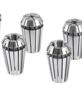 R8 Shank ER16 Collet System 8 Piece Set With 3 Thirty Second Inch To 3 Eighths Inch Collets Includes 1 Wrench In A Fitted Box Self Releasing Design For Pro Grade High Concentricity And Heavy Duty Clamping For End Mills Drills Reamers, ER16 collets