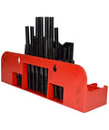 58 Piece Milling Machine Clamping Set for Milling Vices Heavy Duty Boss Grade Workholding Kit with M12 Accessories in red case