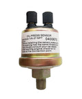 Heavy duty two pin oil pressure sensor for race cars with 1/8-27 NPT thread for accurate monitoring.