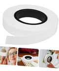 Heavy Duty Cash Strapping Tape Roll For Banknote Bundling And Shipping, white tape with black core for secure binding