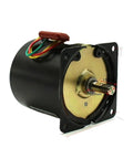 Heavy Duty Ac Gear Motor With Knockout Torque Smooth Low Rpm Operation Built Tough For Industrial Grind with wiring connections.
