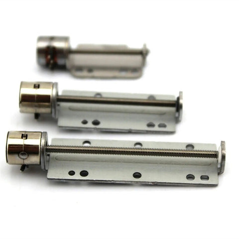 Compact 8mm Diameter Mini DC Stepper Motor With Long Linear Actuator 5V Stroke 30mm Or 40mm 2 Phase 4 Wire Micro Motor