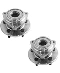 Pair Of Front Wheel Hub Bearing Assemblies For 1997 1998 1999 Jeep TJ Replacement 2 Pack Front Wheel Hubs For Jeep TJ