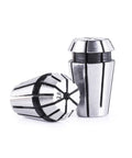 ER11 7 Piece Spring Collet Set For CNC Milling Lathe Engraving Tools 1.0mm To 7.0mm, two collets close-up view