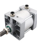 Heavy Duty Pneumatic Air Cylinder 3.94 Inch Bore 0.98 Inch Stroke Double Acting Single Rod Actuator With M20X1.5 Threaded Rod PT 1/2 Port