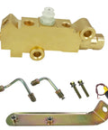 Heavy Duty Brass Brake Proportioning Valve delivers slick stopping power for classic Chevy and Buick rides, includes installation hardware.