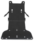 Bolt On ATV Winch Mount For Honda Rancher TRX350 And TRX400 2000 To 2007 Fits 2000 To 3600 Lbs Winches With 4 Hole Or 2 Hole Mount Pattern Easy Install With Full Instructions, black steel