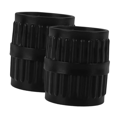 Two Pack Tubing Reamer For Water Pipes Deburring Tool Set, compact black reamers designed for copper PVC piping burr removal