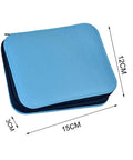 Portable Sewing Kit With Case For Home Travel And Emergency Repairs 18 Spools Thread Scissors Needles Tape Measure And More Grab And Go DIY Sewing Set In Medium Electric Blue For Beginners And Adults